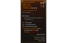 Legendary Boots[*27 MS | *135 STR | *1310 Life]