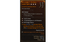 Legendary Boots[*15 ResistAll | *2625 Armor | *9 Dodge]