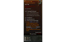 Legendary Two-Handed Axe[*150 DMG_Crit | *270 WP | *2620 Life]