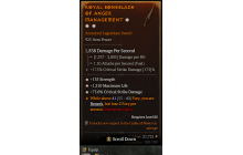 Legendary One-Handed Sword[*75 DMG_Crit | *135 STR | *1310 Life]