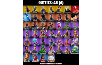 UNIQUE - The Reaper, Blue Squire  [46 Skins, 42 Axes, 44 Emotes, 49 Gliders and MORE!]