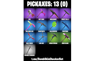 UNIQUE - OG STW, Take the L [21 Skins, 13 Axes, 25 Emotes, 20 Gliders and MORE!]