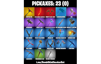 UNIQUE - Havoc, Take the L [18 Skins, 23 Axes, 22 Emotes, 29 Gliders and MORE!]