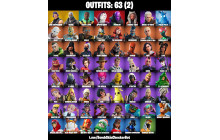 UNIQUE - Havoc, Carbon Commando  [63 Skins, 65 Axes, 56 Emotes, 70 Gliders and MORE!]