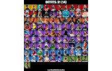 UNIQUE - OG STW, Marvel Skins  [91 Skins, 108 Axes, 117 Emotes, 89 Gliders and MORE!]