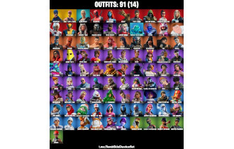 UNIQUE - OG STW, Marvel Skins  [91 Skins, 108 Axes, 117 Emotes, 89 Gliders and MORE!]