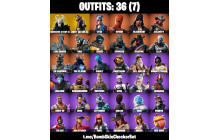 UNIQUE - Drift, The Prisoner  [36 Skins, 20 Axes, 50 Emotes, 23 Gliders and MORE!]