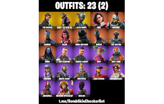 UNIQUE - The Reaper, Take the L [23 Skins,12 Axes, 17 Emotes, 17 Gliders and MORE!]