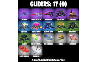 UNIQUE - The Reaper, Take the L [23 Skins,12 Axes, 17 Emotes, 17 Gliders and MORE!]