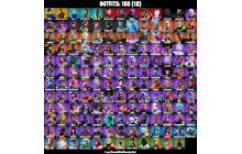 UNIQUE - Spiderman,  Chun Li  [154 Skins, 149 Axes, 130 Emotes, 112 Gliders and MORE!]