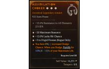 Legendary Amulet[Rogue | *3 FrigidFinesse | *12 LHC | *20 MR]