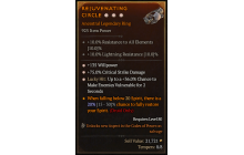 Legendary Ring[*36 LH:Vulnerable | *75 DMG_Crit | *135 WP]