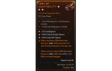 Legendary Ring[*9 Crit | *9 LHC | *135 INT]