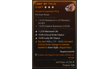 Legendary Ring[*9 Crit | *9 LHC | *1310 Life]