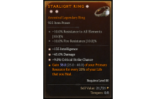 Legendary Ring[*9 Crit | *45 DMG | *135 INT]