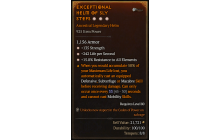 Legendary Helm[*15 ResistAll | *135 STR | *242 LpS]