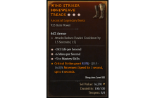 Legendary Boots[Sorcerer | *3 Mastery | *6 MpS]