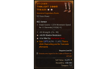 Legendary Boots[Barbarian | *4 WarCry | 85 STR | *60 SR]