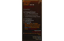 Legendary Two-Handed Mace[*90 DMG | *270 INT | *2620 Life]