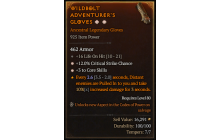 Legendary Gloves[*3 CoreSkills | *12 Crit]