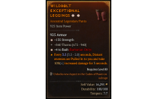 Legendary Pants[Barbarian | *4 Bash | *135 STR]