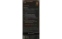 Esu's Heirloom[*CRIT 34 | *112.5 DMG_Crit | *18.8 MSEK | 13.5 MS | 8 ResistAll]