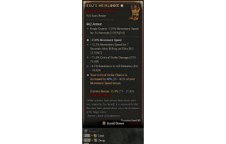 Esu's Heirloom[*CRIT 40 | *27 MS | 71 DMG_Crit | 12.5 MSEK | 8.5 ResistAll]