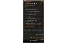 Shard of Verathiel[*DMG 185 | *3 BasicSkills | *37.5 ATKSPD Basic | *63 ALL | 12 MR]