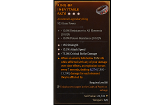 Legendary Ring[*13.5 ATKSPD | *75 DMG_Crit | *135 STR]