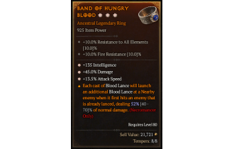 Legendary Ring[*13.5 ATKSPD | *45 DMG | *135 INT]