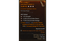 Legendary Gloves[*12 Crit | *75 DMG_Crit | *135 STR]