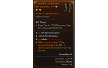 Legendary Boots[Barbarian | *4 Leap | *27 MS | *60 FR]