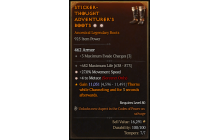 Legendary Boots[Sorcerer | *4 Meteor | *27 MS | 682 Life]