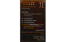 Legendary Boots[Sorcerer | *4 BallLightning | *27 MS | *135 INT]