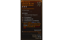 Legendary Boots[*15 ResistAll | *135 INT | *1310 Life]