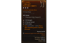 Legendary Boots[*2625 Armor | *6 FpS | *135 STR]