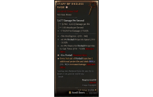 Staff of Endless Rage[*DMG 86 | *8 Fireball | 336 INT | 45 Fireball PS | 61 CT: Fireball]