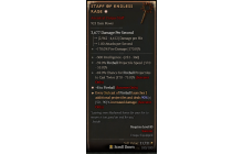 Staff of Endless Rage[*DMG 90 | *8 Fireball | 300 INT | 39 Fireball PS | 69 CT: Fireball]