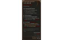 Staff of Endless Rage[*DMG 70 | *8 Fireball | *540 INT | *83 Fireball PS | 57 CT: Fireball]