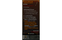 Legendary Wand[*21 LH:Res | *75 DMG_Crit | *1310 Life]