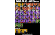 UNIQUE - Rogue Agent ,  Take The L [32 Skins, 400 Vbucks, 29 Axes, 28 Emotes, 23 Gliders and MORE!]