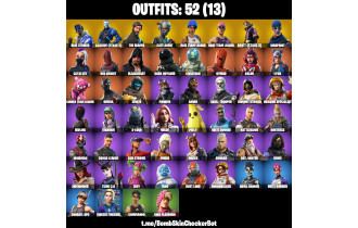 UNIQUE - The Reaper, Take The L [52 Skins, 42 Axes, 45 Emotes, 52 Gliders and MORE!]