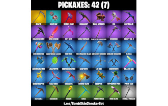 UNIQUE - The Reaper, Take The L [52 Skins, 42 Axes, 45 Emotes, 52 Gliders and MORE!]