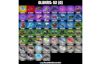 UNIQUE - The Reaper, Take The L [52 Skins, 42 Axes, 45 Emotes, 52 Gliders and MORE!]