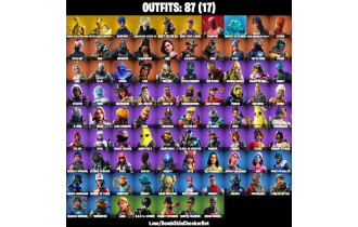 UNIQUE - OG STW,  Dire [87 Skins, 69 Axes, 133 Emotes, 75 Gliders and MORE!]