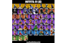 UNIQUE - The Reaper,  Take The L  [51 Skins, 38 Axes, 53 Emotes, 51 Gliders and MORE!]