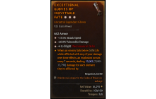 Legendary Gloves[Blight | *4 Blight | *13.5 ATKSPD | *60 DMG_Vulnerable]