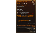 Legendary Gloves[ChainLightning | *4 ChainLightning | *12 LHC | *135 INT]