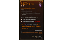 Legendary Amulet[Barbarian | *3 Counteroffensive | *12 CDR | 11 MR]