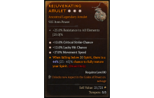 Legendary Amulet[*27 MS | *12 Crit | *12 LHC]